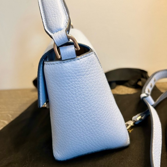 Strathberry Blue Mini Bag with Detachable Strap - Picture 5 of 8